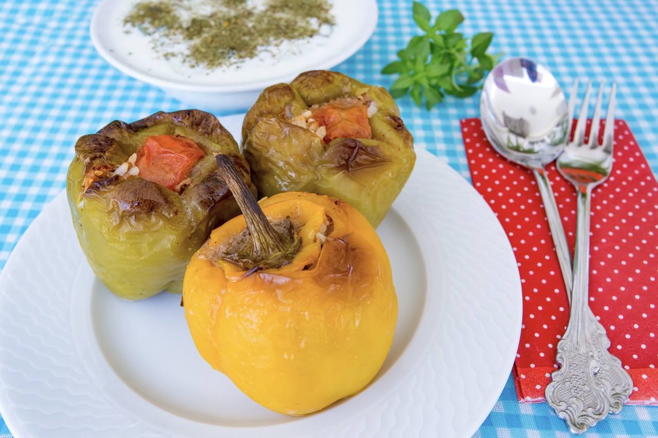 Punjena paprika (posno)